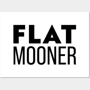 Flat Mooner Posters and Art